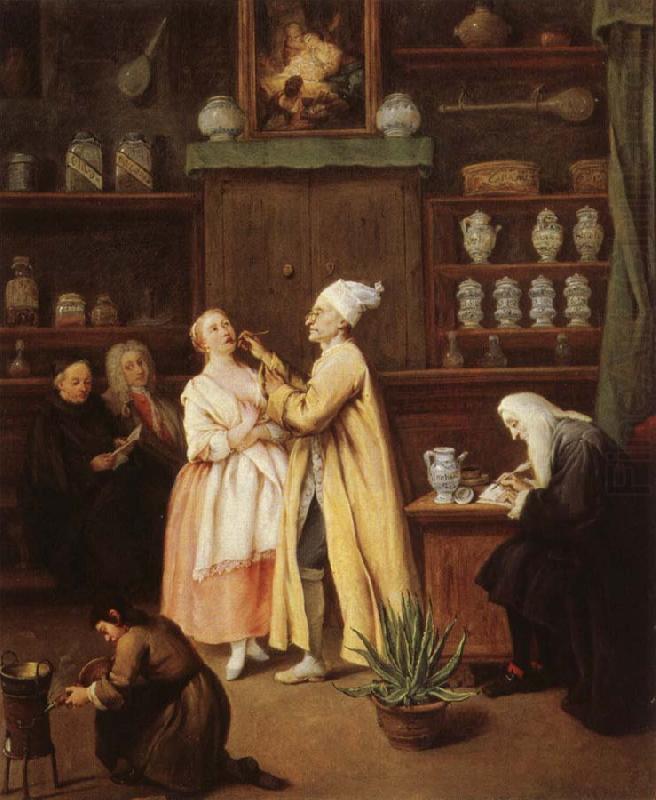 Pietro Longhi The Spice-Vendor's Shop china oil painting image
